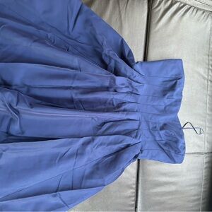 Brand New With Tags Beautiful Blue Busted Dress